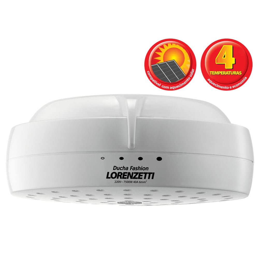 Ducha Lorenzetti Fashion Multitemperaturas - 220V