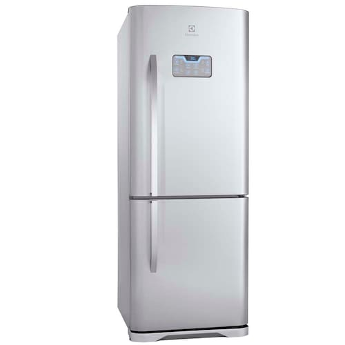 imagem-Refrigerador Electrolux DB52X Frost Free com Porta-Latas e Ice Twister 454L - Inox - 110v