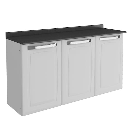 Balcão Triplo Itatiaia Daniele com 3 Portas - Branco é boa?