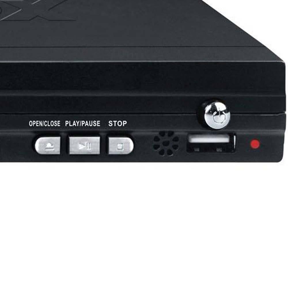 値下げ リペア済 DVD/CD/USB/MD/WideFM/AM/AUX/OPT DVD Player Amvox AMD290 com Entrada USB | Casas Bahia