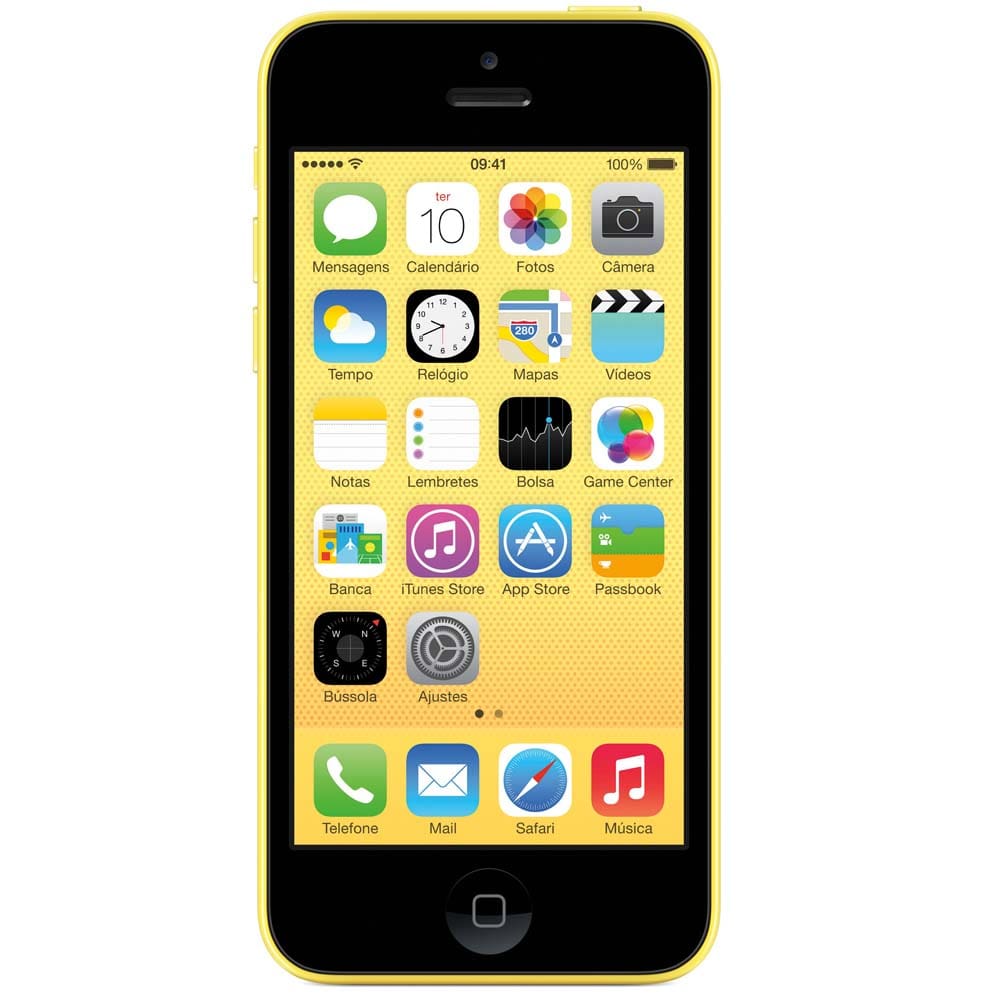 iPhone 5c Apple 32GB com Tela de 4”, iOS7, | Casas Bahia