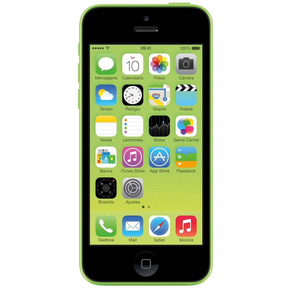 iPhone 5c Apple 32GB com Tela de 4”, iOS7, | Casas Bahia