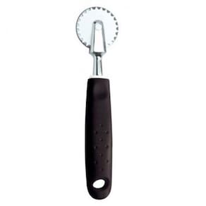 Carretilha Corta e Fecha Utilita Inox e Preta 23 cm