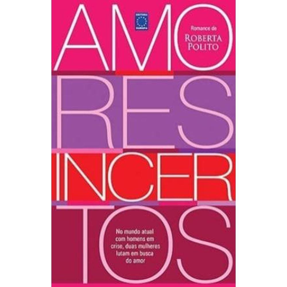 Livro –  Amores Incertos