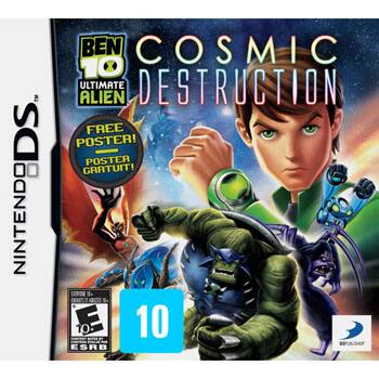 O game Ben 10 Ultimate Alien: Cosmic Destruction chega ao Brasil