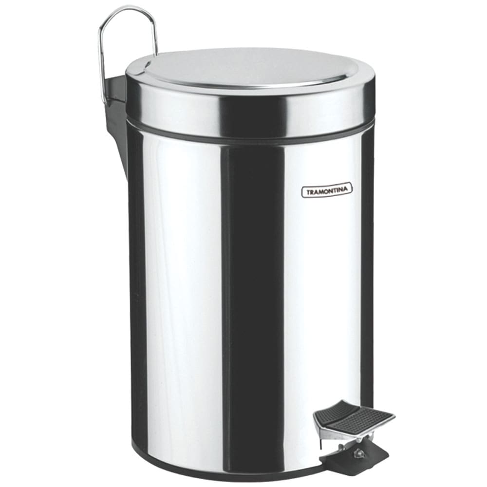 Lixeira Tramontina com Pedal 94538120 Inox - 20 L