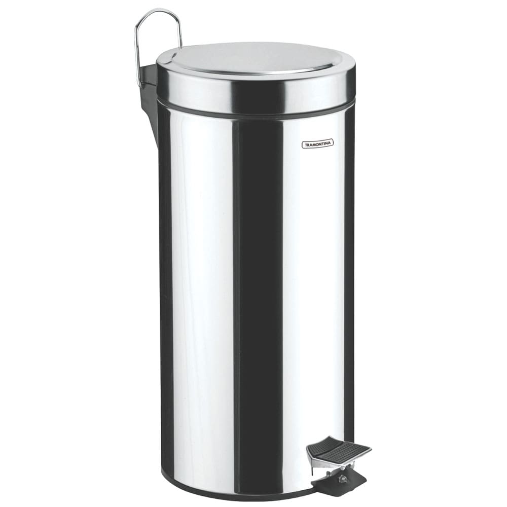 Lixeira Tramontina com Pedal 94538130 Inox - 30 L