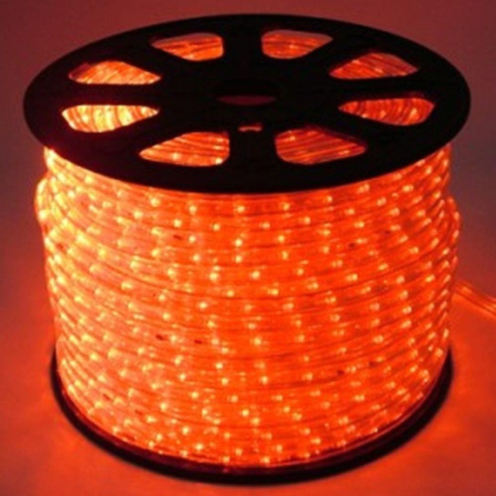 Mangueira Luminosa De Natal De Led Corda Luminosa Rolo 100 Metros Vermelho Cod 1093