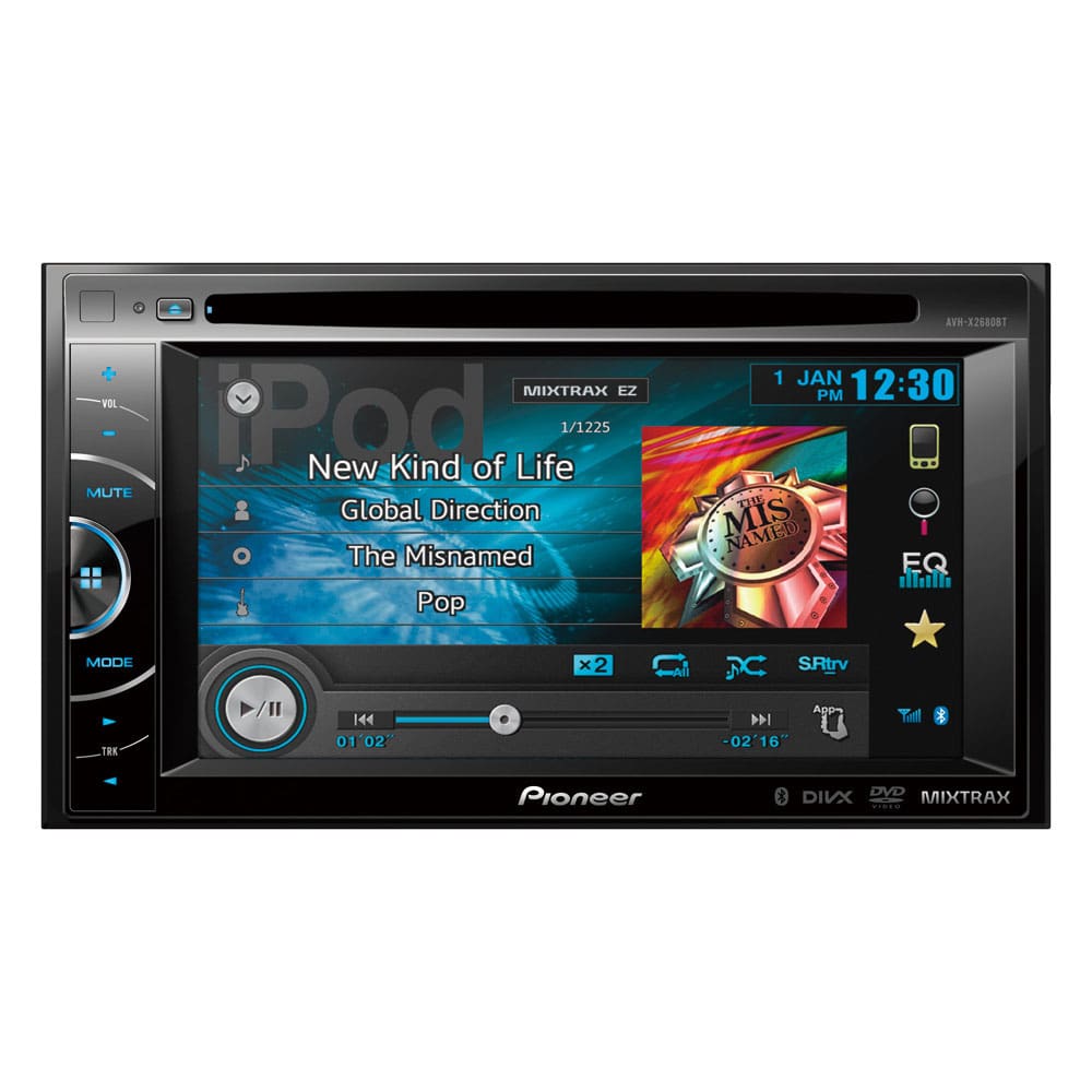 DVD Player Pioneer AVH-X2680BT com Bluetooth, Interface | Casas Bahia