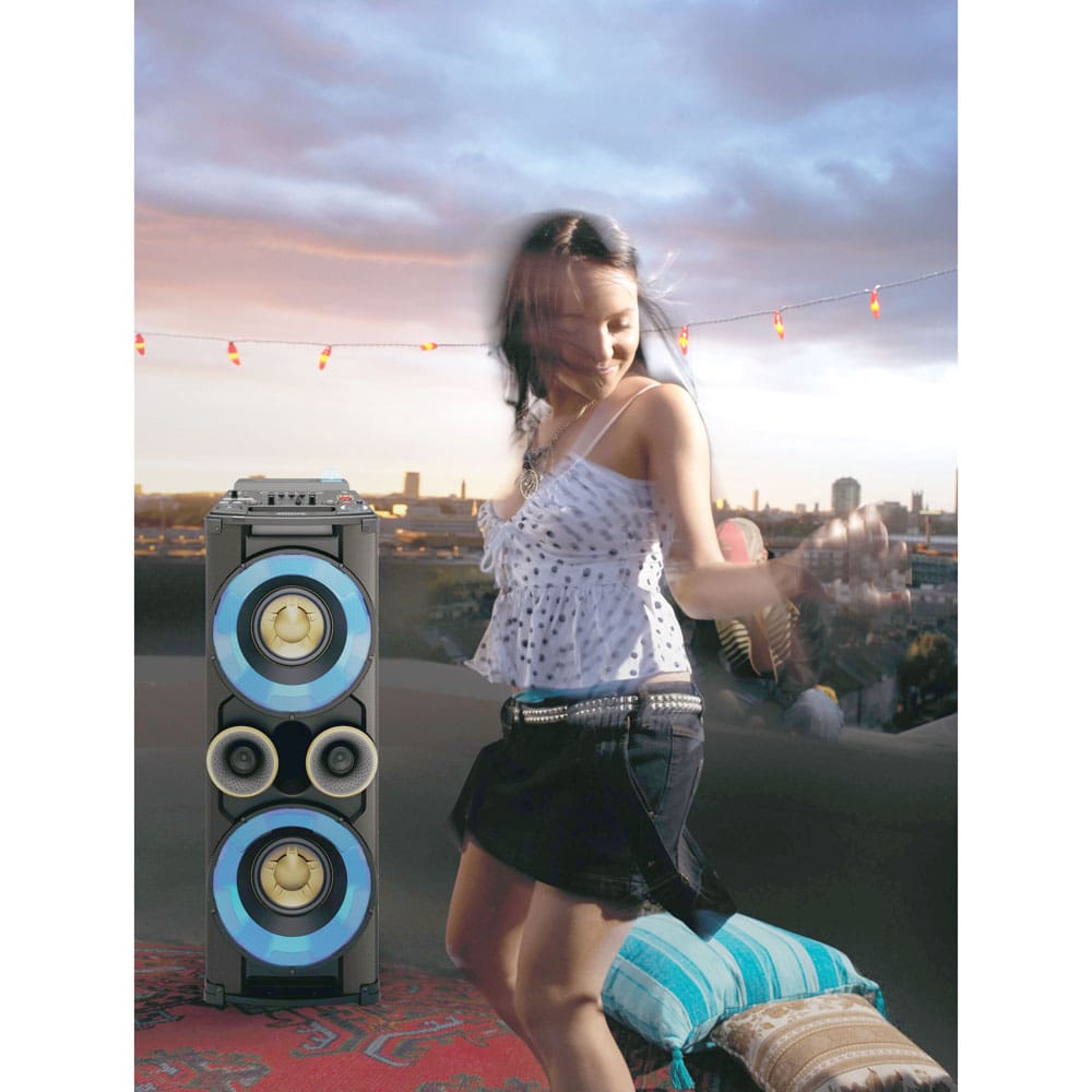 Mini System Hi-Fi Philips NTRX500X/78 com MP3, | Casas Bahia