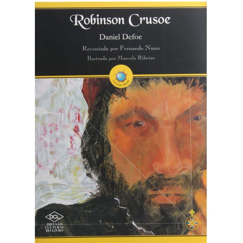 Livro - Correndo Mundo - Robinson Crusoe - Daniel Defoe
