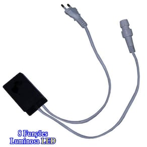 Controle Sequencial Mangueira Corda Luminosa Led 20 Mts 1226