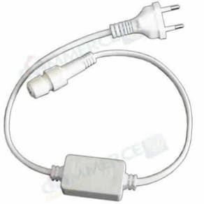 Cabo De Força Para Mangueira Ou Corda Luminosa Led 2 Vias Cod 1224