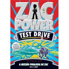 Livro - Zac Power Test Drive: a Missão Pegajosa de Zac - Volume 4