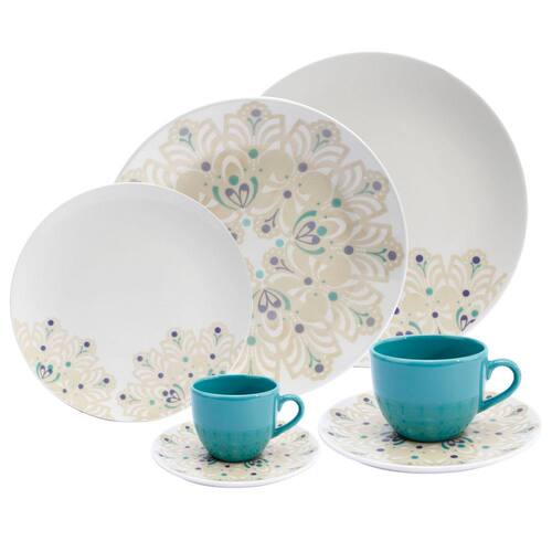 Aparelho de Jantar, Chá e Café 42 Peças Oxford Porcelanas Coup Lindy Hop em Porcelana é boa?