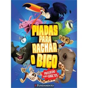 Livro - Piadas Para Rachar o Bico - Capa Azul
