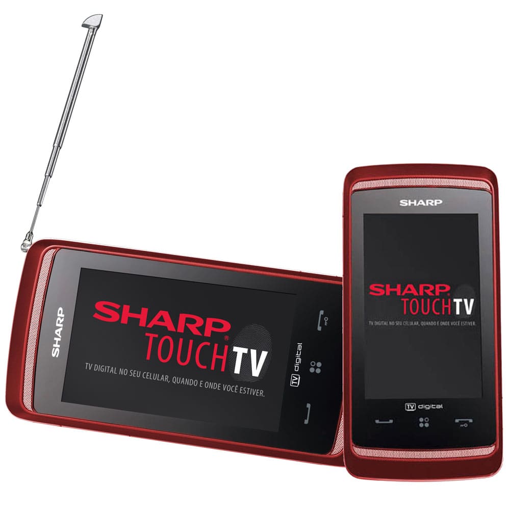 Celular Desbloqueado Oi Sharp Alice Vermelho | Casas Bahia