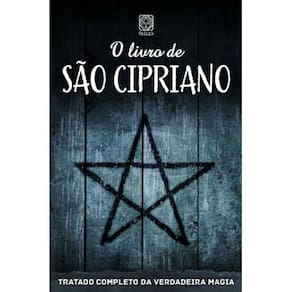 100 Santinhos São Cipriano (oração no verso) - 7x10 cm