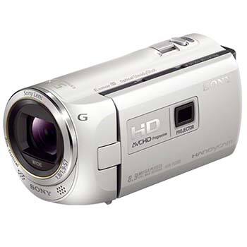Filmadora Sony Full HD HDR-PJ380 Branca | Casas Bahia