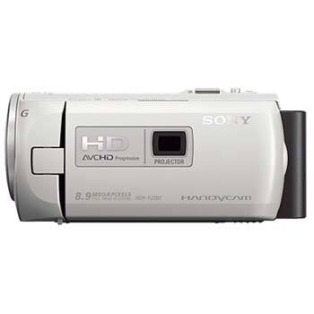 Filmadora Sony Full HD HDR-PJ380 Branca | Casas Bahia