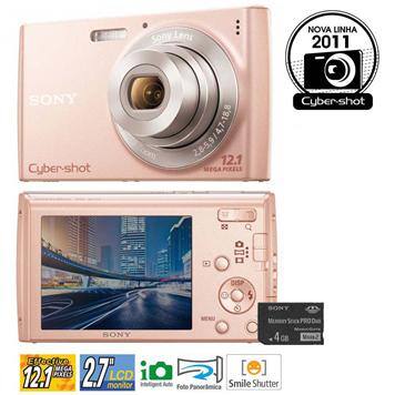 【希少/Y2K】SONY Cyber-shot W510✨エモい写り/動作確認済 Câmera Digital Sony Cyber-shot DSC-W510/P Rosa | Casas Bahia
