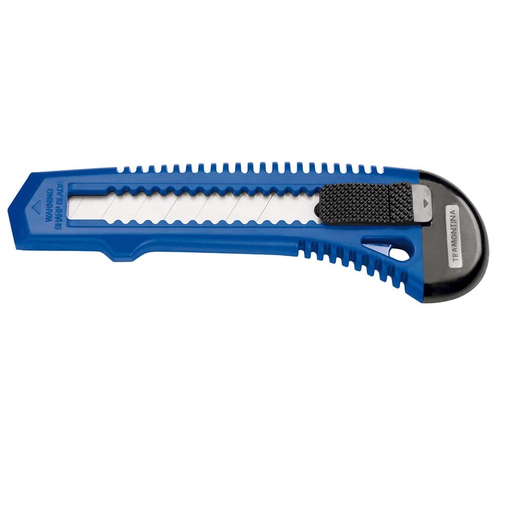 Estilete Retrátil Tramontina 6” – Azul