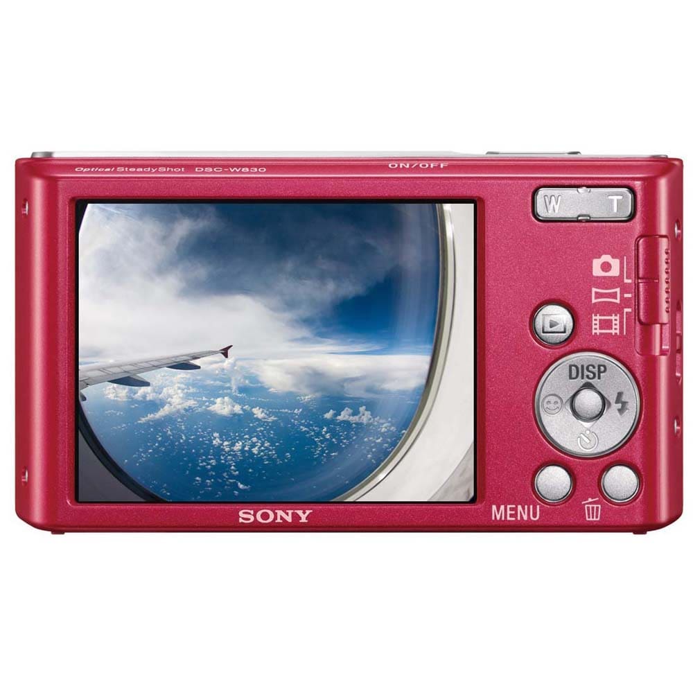 Câmera Digital Sony Cyber-shot DSC-W830 Rosa | Casas Bahia