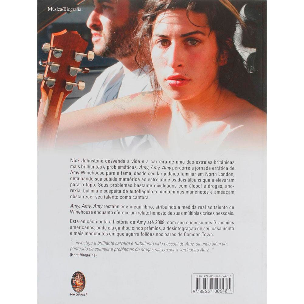 Livro - Amy, Amy, Amy: a História de Amy | Casas Bahia