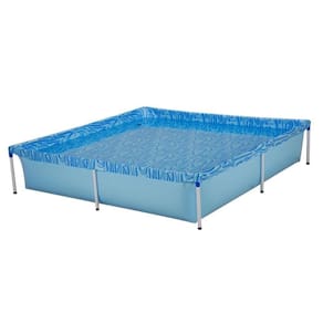 Piscina Infantil Mor 1500L Estrutura Aço 189x189x42 Cm