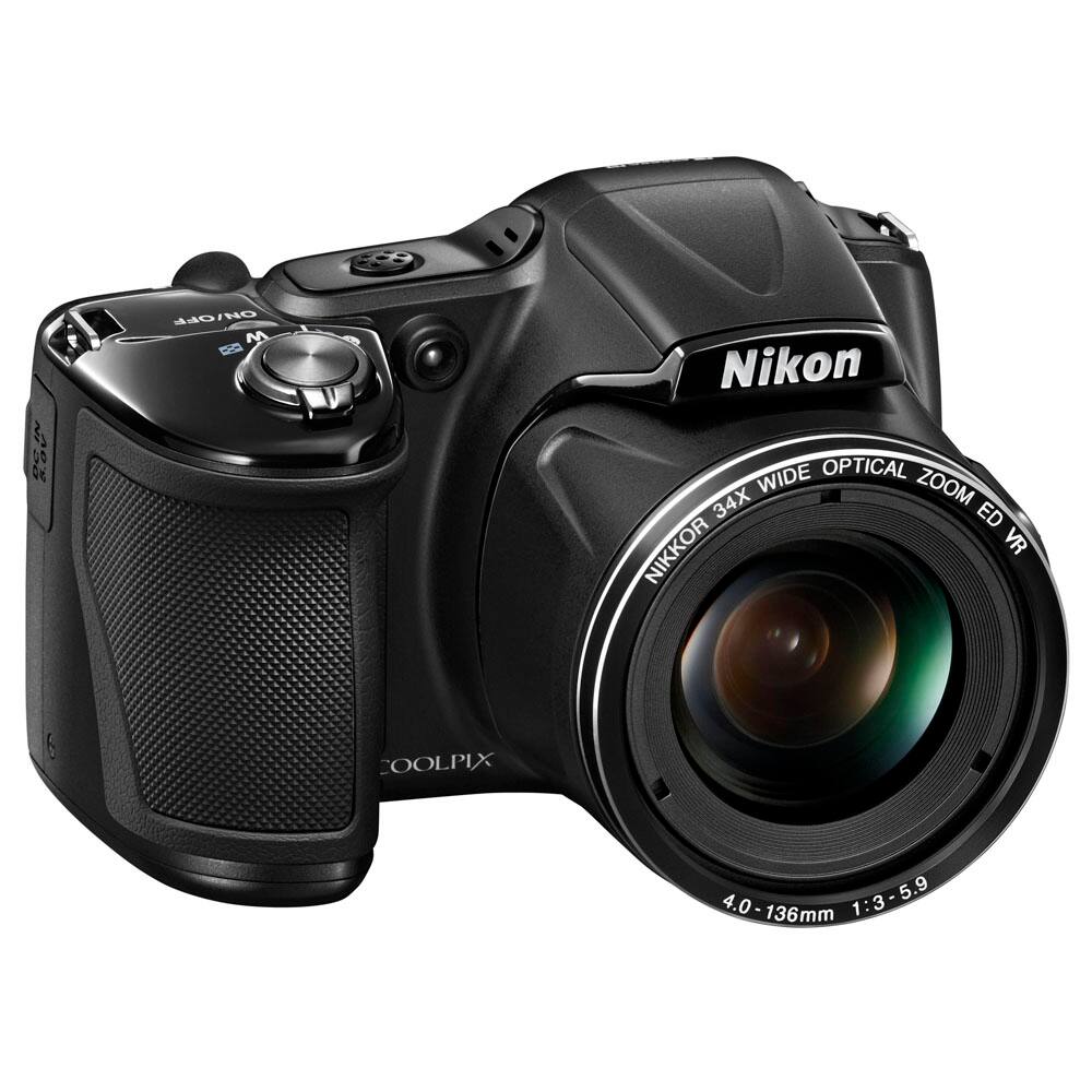 NIKON Coolpix まとめ Câmera Digital Nikon COOLPIX L840 16MPixel Zoom 38X Wi-Fi