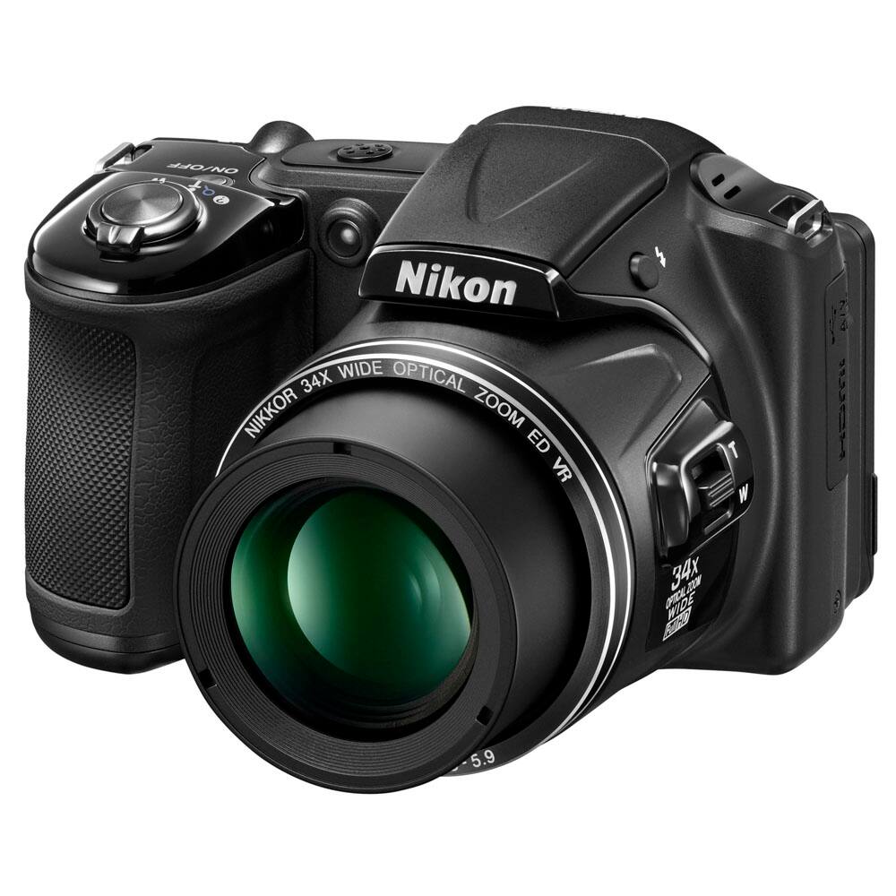 Câmera Digital Nikon Coolpix L830 Preta | Casas Bahia