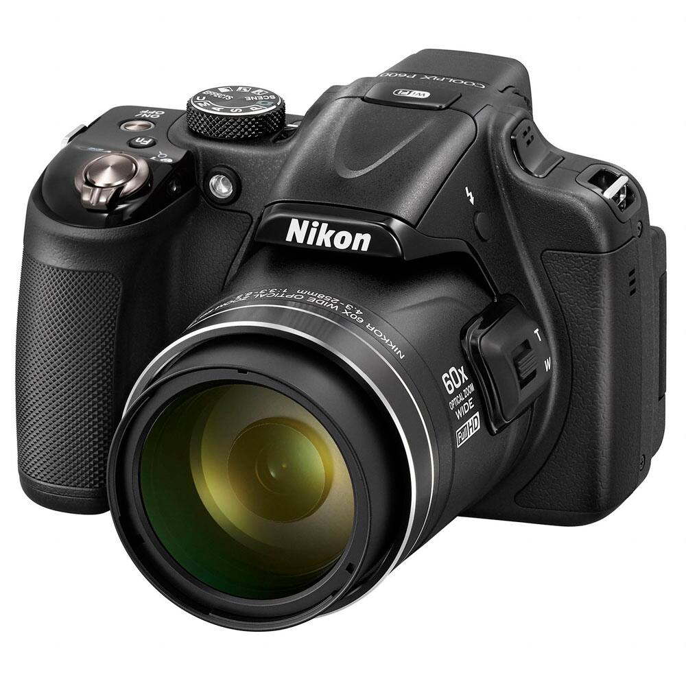 Câmera Digital Nikon Coolpix P600 Preta | Casas Bahia