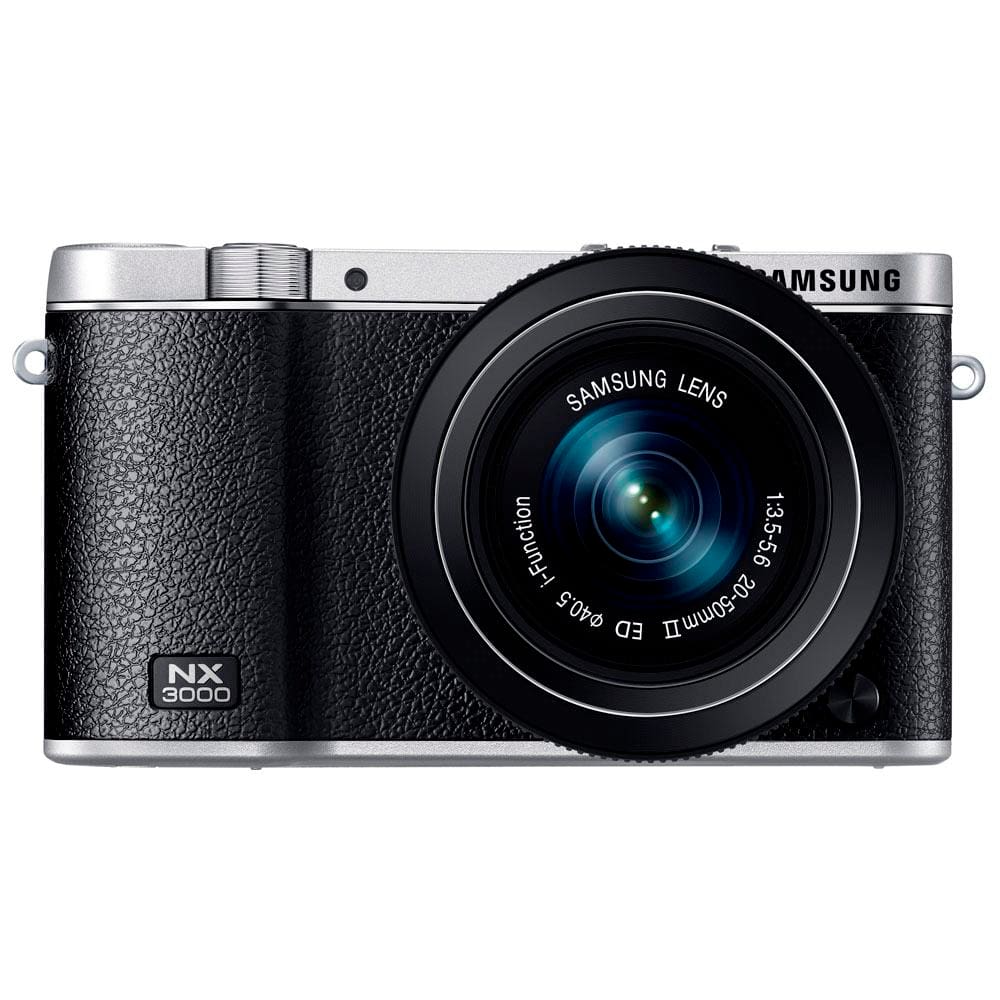 Câmera Samsung Smart NX3000 Preta – 20.3MP, | Casas Bahia