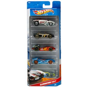 Carrinhos Mattel Hot Wheels Elimination 4-2-1 1806/T8634 - 5 Veículos