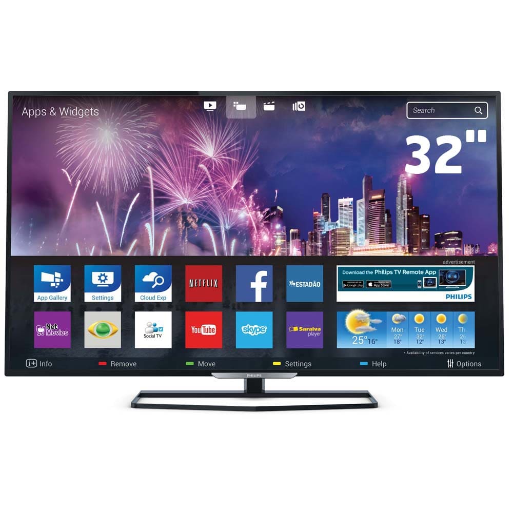 Smart TV LED 32” HD Philips | Casas Bahia