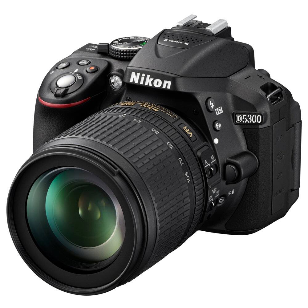 Nikon D5300 レンズ17-50 F2.8 Câmera DSLR Nikon D5300 Preta - 24.2MP, | Casas Bahia