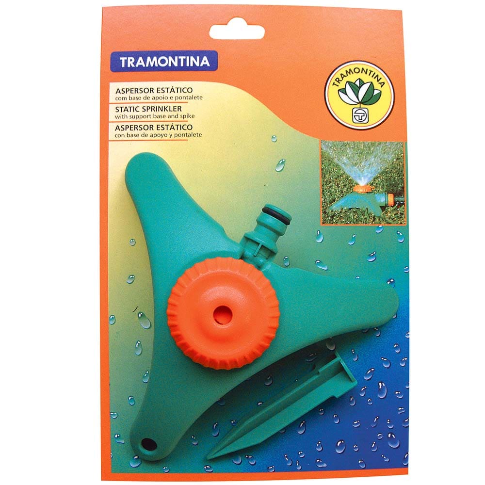 Aspersor Estático Tramontina c/ Base de Apoio e Pontalete p/ Engate Rápido