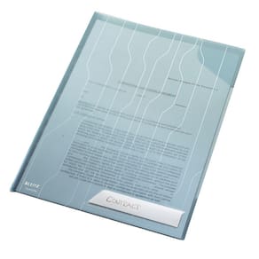 Título correto: Leitz, Conjunto com 3 pastas A4 Combifile Rígida TR Azul - PN:4728-00-35