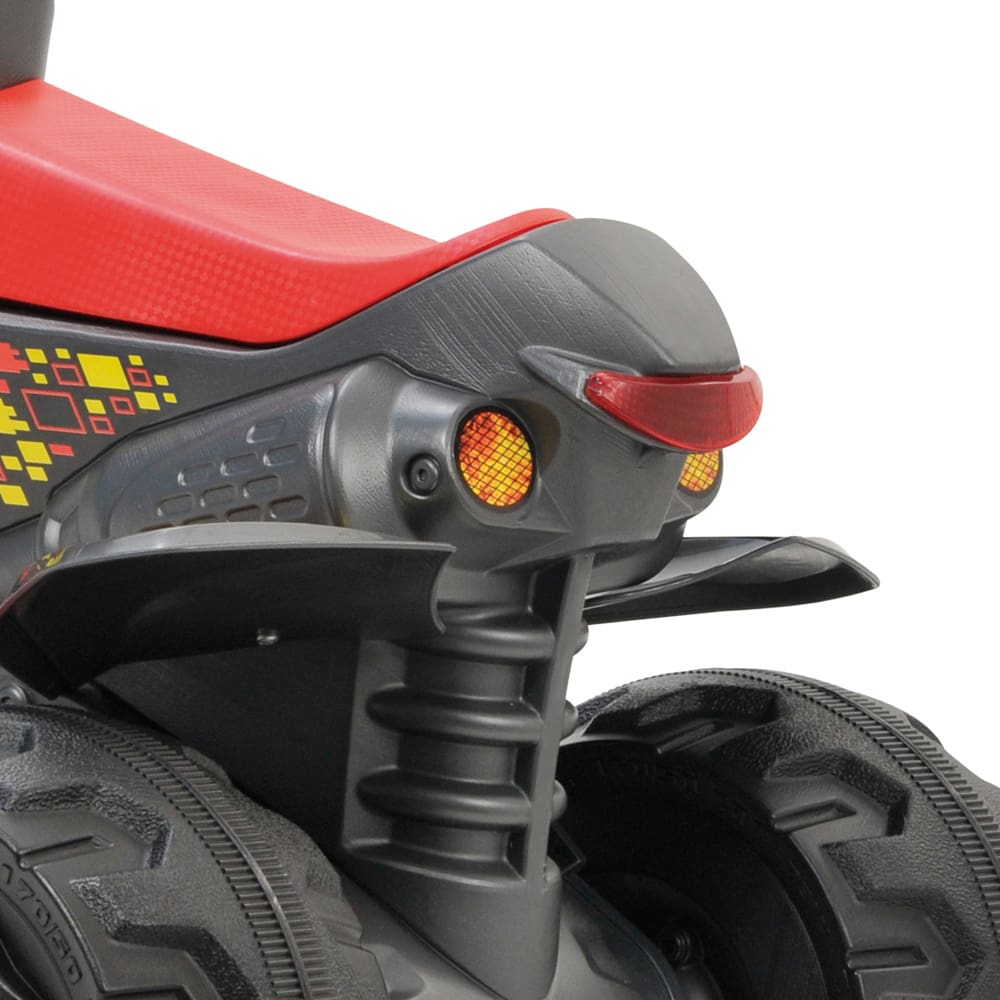 Moto Elétrica Infantil Bandeirante Super Moto GT Cinza e Vermelha 6V -  Carrefour - Carrefour