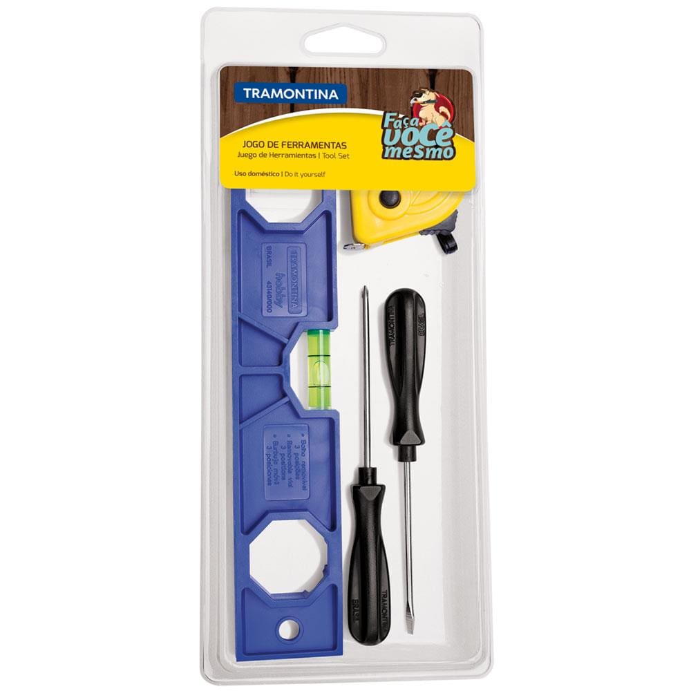 Jogo de Ferramentas Tramontina - 4 Peças