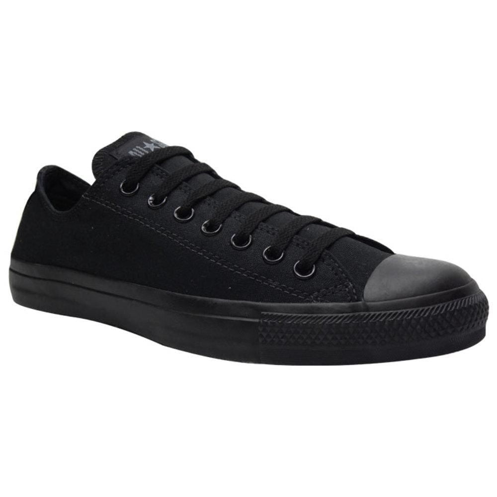 tenis converse all star original monochrome preto couro