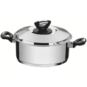 Caçarola Rasa Tramontina Solar Baquelite Inox - 24cm