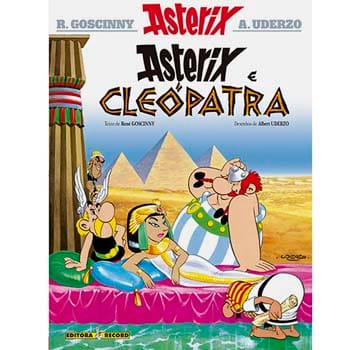 Livro - Asterix e Cleópatra - Albert Uderzo e René Goscinny