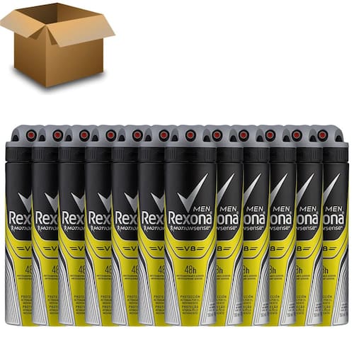 Desodorante Antitranspirante Aerosol Rexona Men V8 150ml - 12 Unidades é boa?