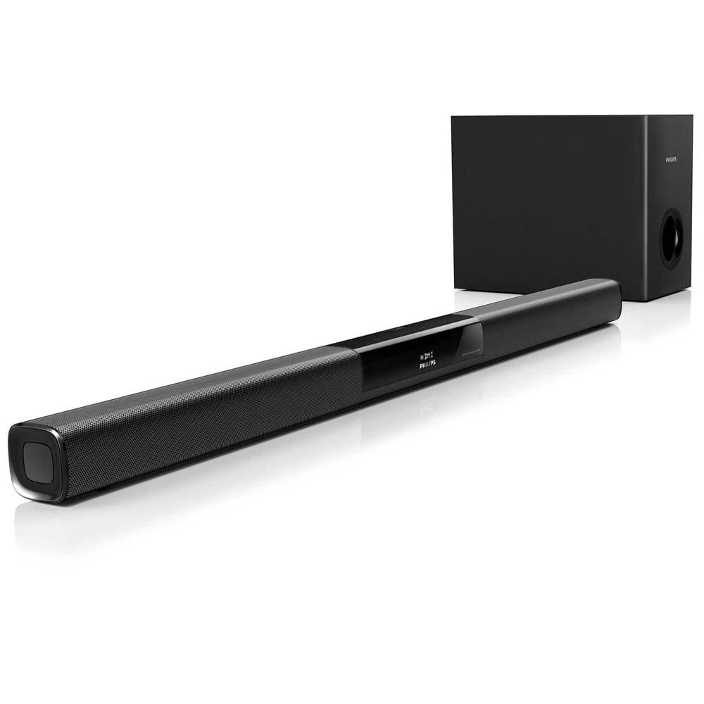 Soundbar Philips HTL2163B/78 2.1 Canais com Subwoofer, | Casas Bahia