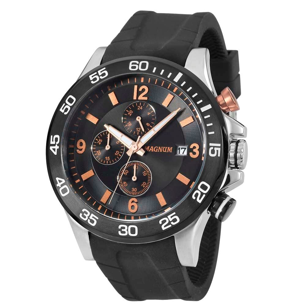 Relógio Masculino Analógico Magnum MA33791Z - Preto | Casas Bahia
