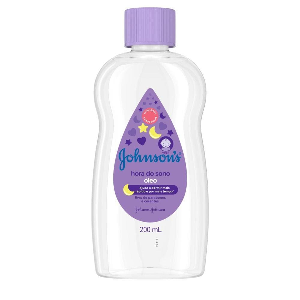 Óleo Corporal para Bebê Hora do Sono - 200 ml - Johnson e Johnson