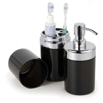 Conjunto para Banheiro Forma Acquaset 0709 - 2 Peças - Ônix