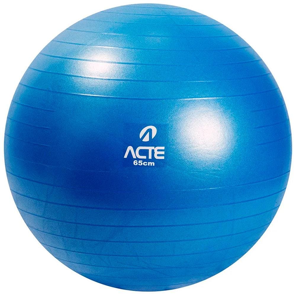 Bola de Ginástica Acte Sports Gym Ball T9 65cm – Azul