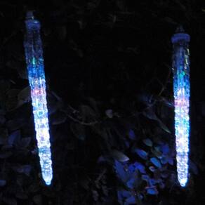 Pisca Led Turbo Colorido 8 Tubos 23cm 80 Leds 1328